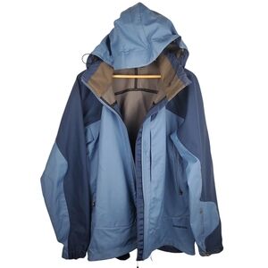 Patagonia Lightweight Jacket. 2 Tone Blue.  XL. #228